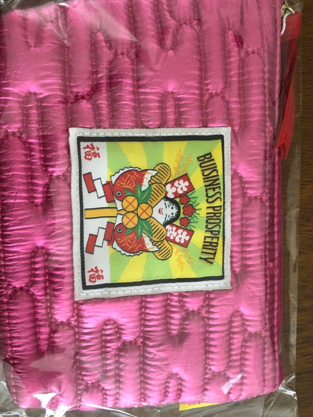 MYUUA JAPAN Kumade (Rake) Quilt Pouch in Pink